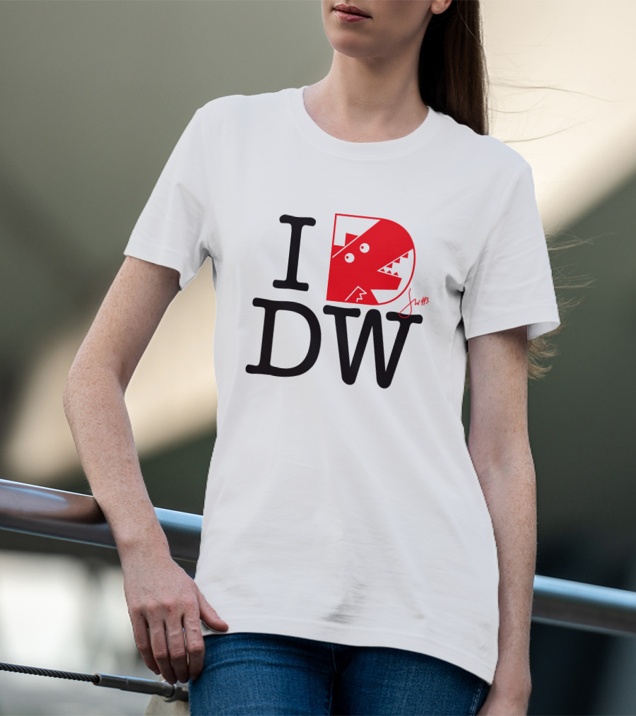 GetBlued I Love DW Deanna Wong Monster T-Shirt
