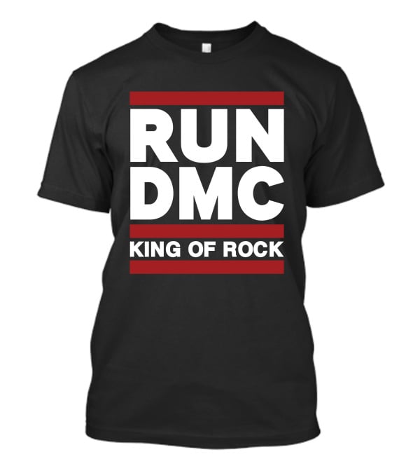 Allinhiphop Run DMC King Of Rock Retro T-Shirt