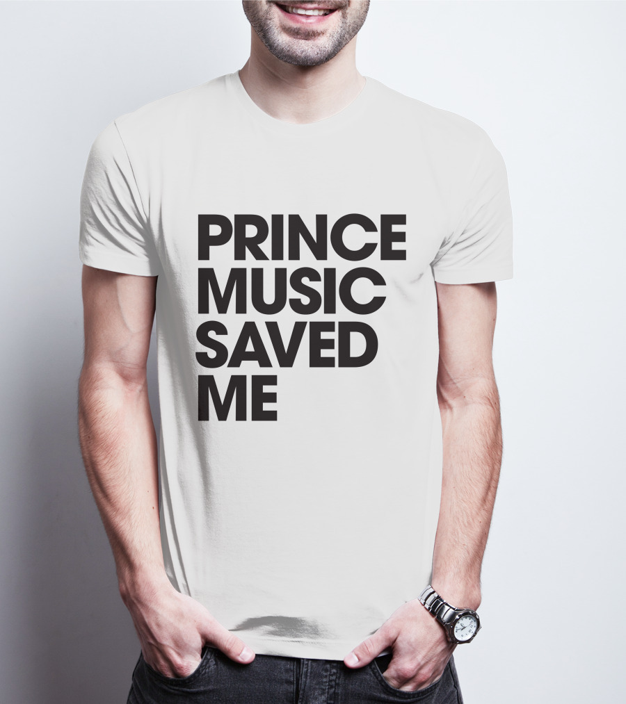 Princelivethebest Prince Music Saved ME T-Shirt