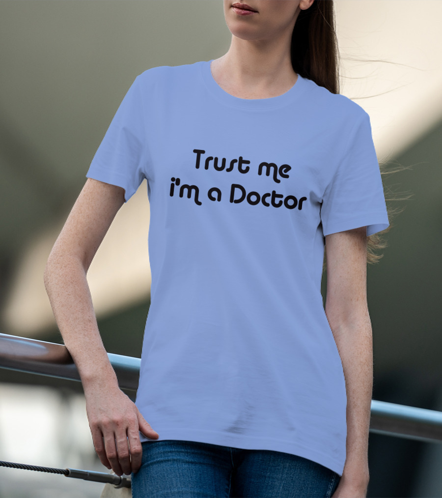 Trust Me I'm A Doctor Doctor Who David Tennant Violet T-Shirt