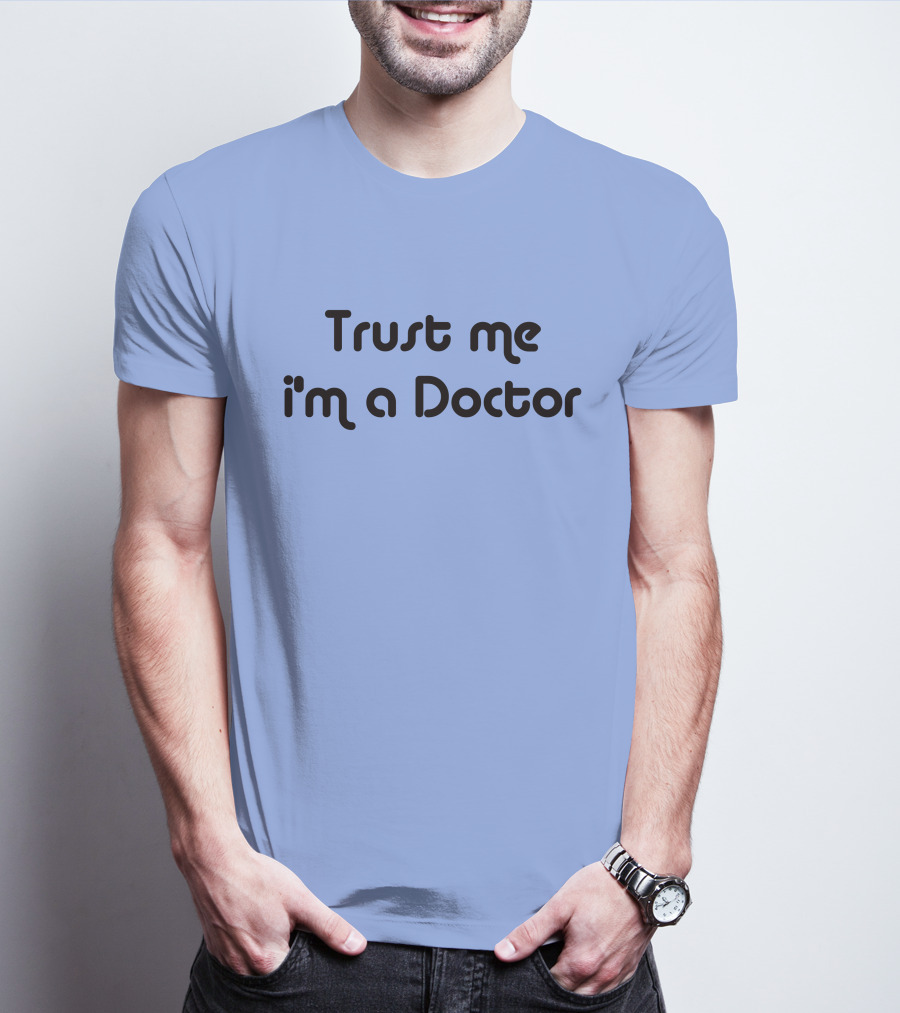 Trust Me I'm A Doctor Doctor Who David Tennant Violet T-Shirt