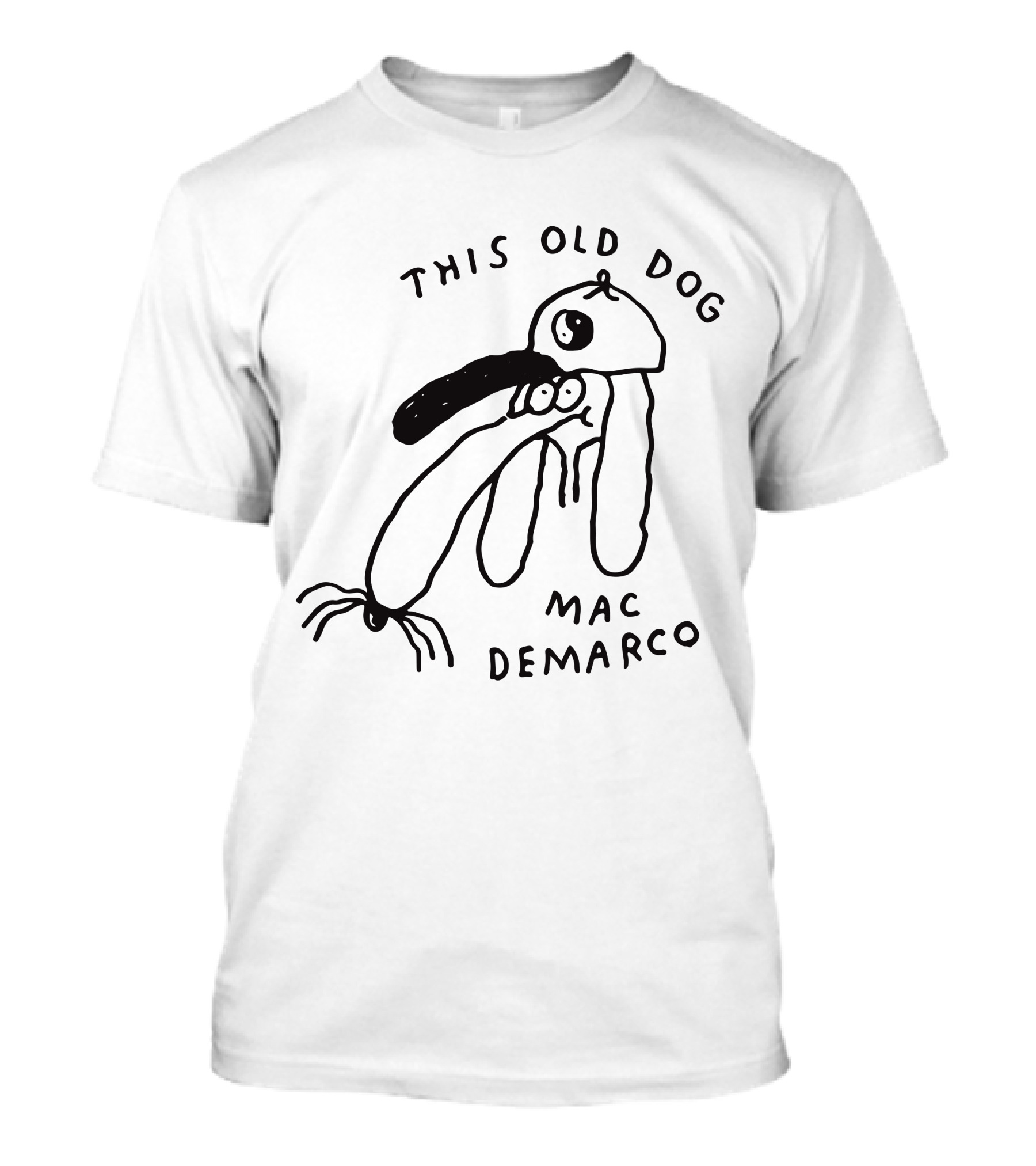 This Old Dog Mac Demarco Drawing T-Shirt