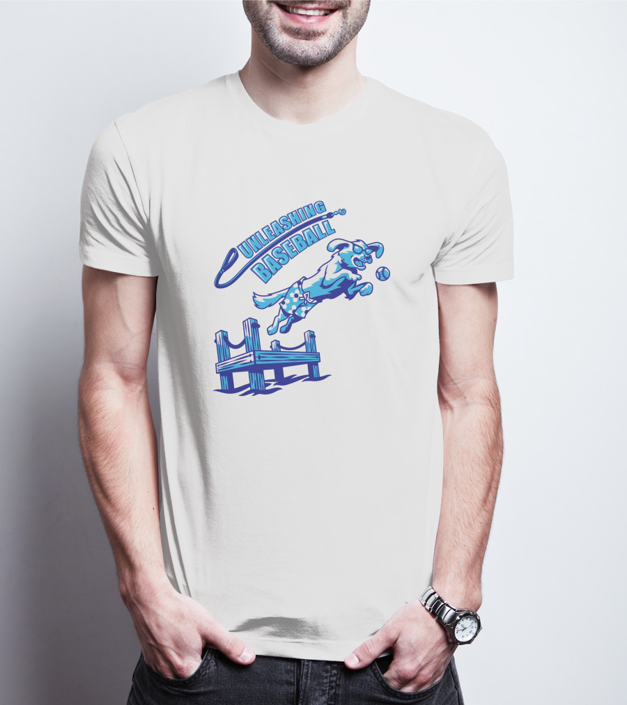 Unleashing Baseball Jay Matz Lake Country Dockhounds T-Shirt