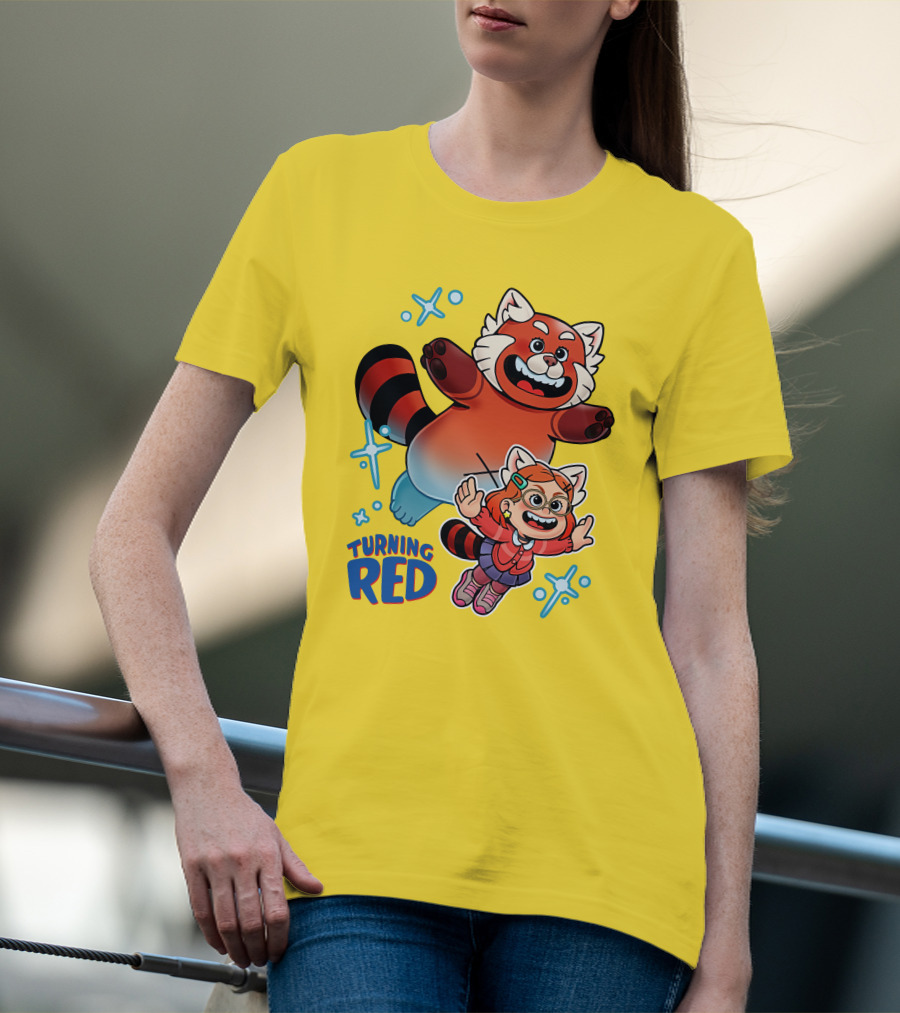 Turning Red Mario Bros 3 Redz The Artist T-Shirt
