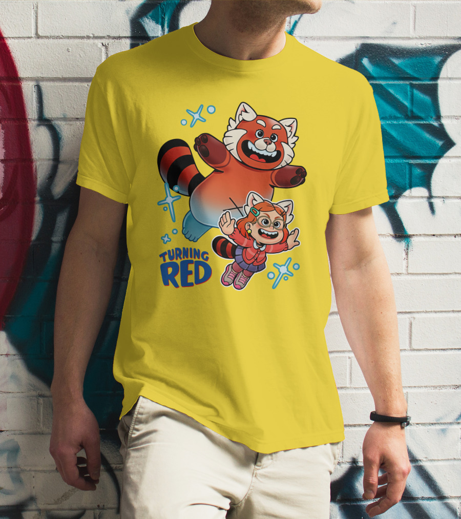 Turning Red Mario Bros 3 Redz The Artist T-Shirt