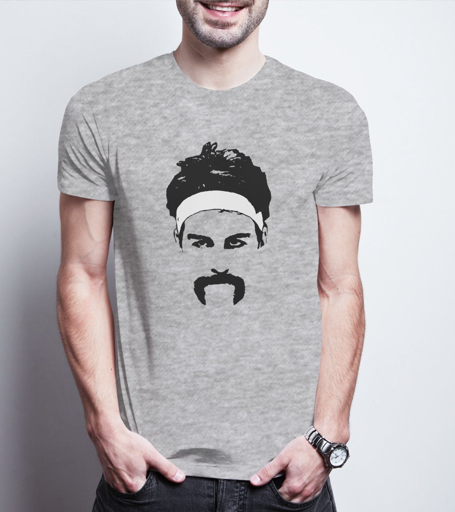 Drew Timme Mustache Gonzaga Fan Big Head T-Shirt