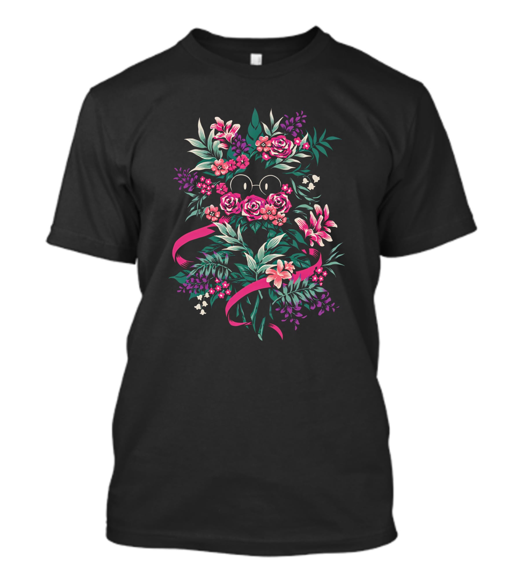 Nina Matsumoto Ralsei Floral Deltarune Flower Fangamer Merch T-Shirt