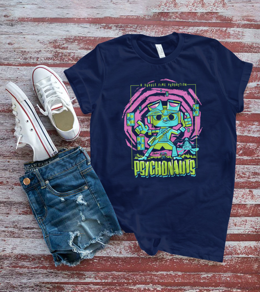 Psychonauts A Double Fine Production T-Shirt