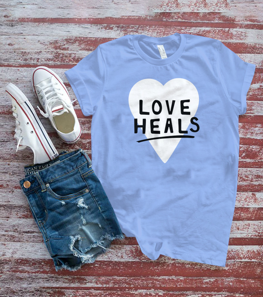 Bench Shop Love Heals Heart T-Shirt