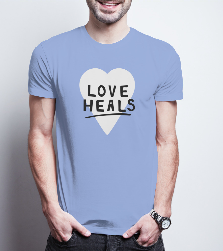 Bench Shop Love Heals Heart T-Shirt