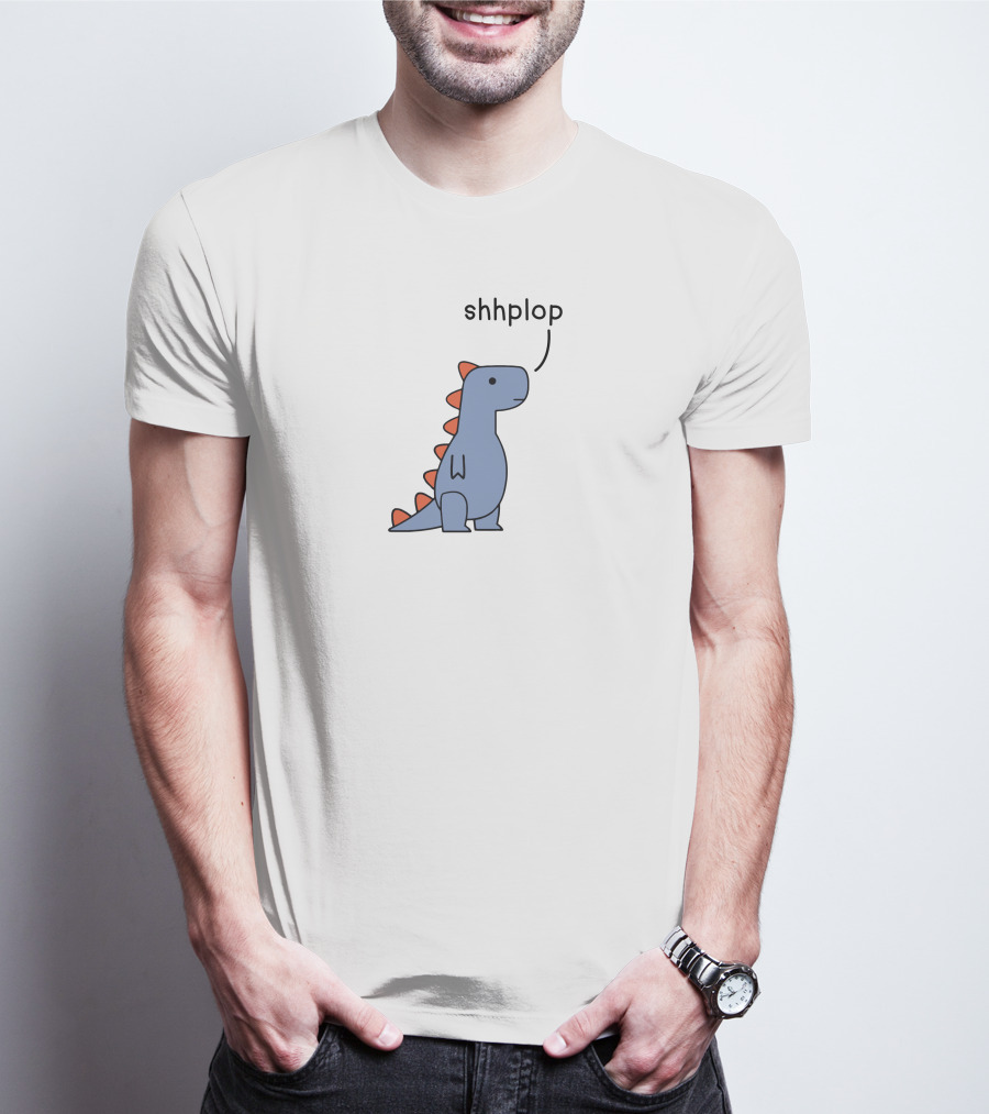 Shhplop Dinosaur Comics Shop Dino T-Shirt