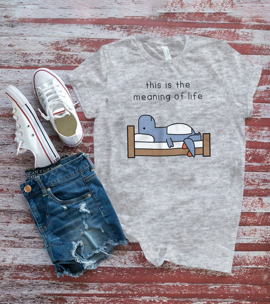 This Is The Meaning Of Life Dinosaur Shop T-Shirt