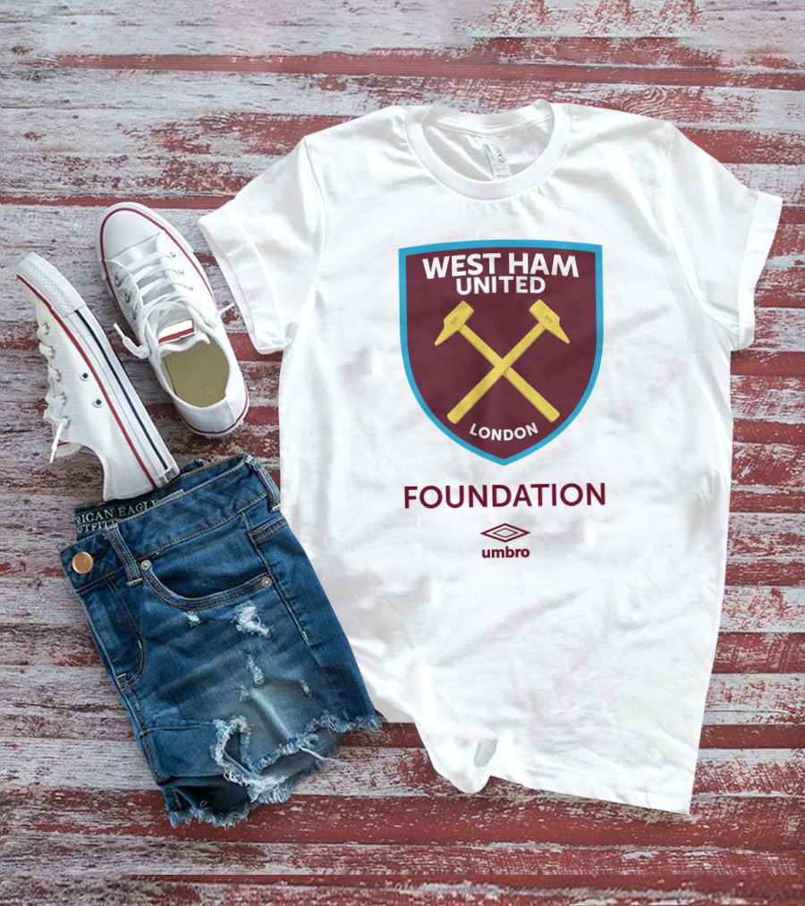West Ham United London Foundation Umbro Crest T-Shirt