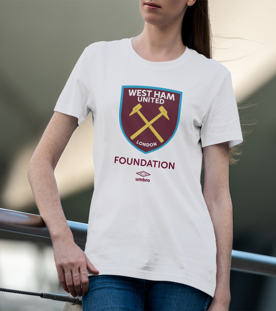 West Ham United London Foundation Umbro Crest T-Shirt