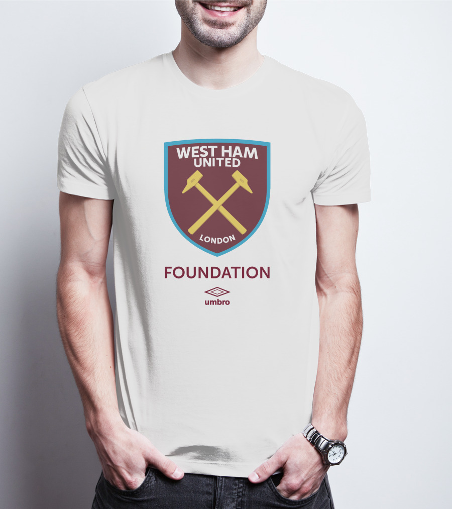 West Ham United London Foundation Umbro Crest T-Shirt