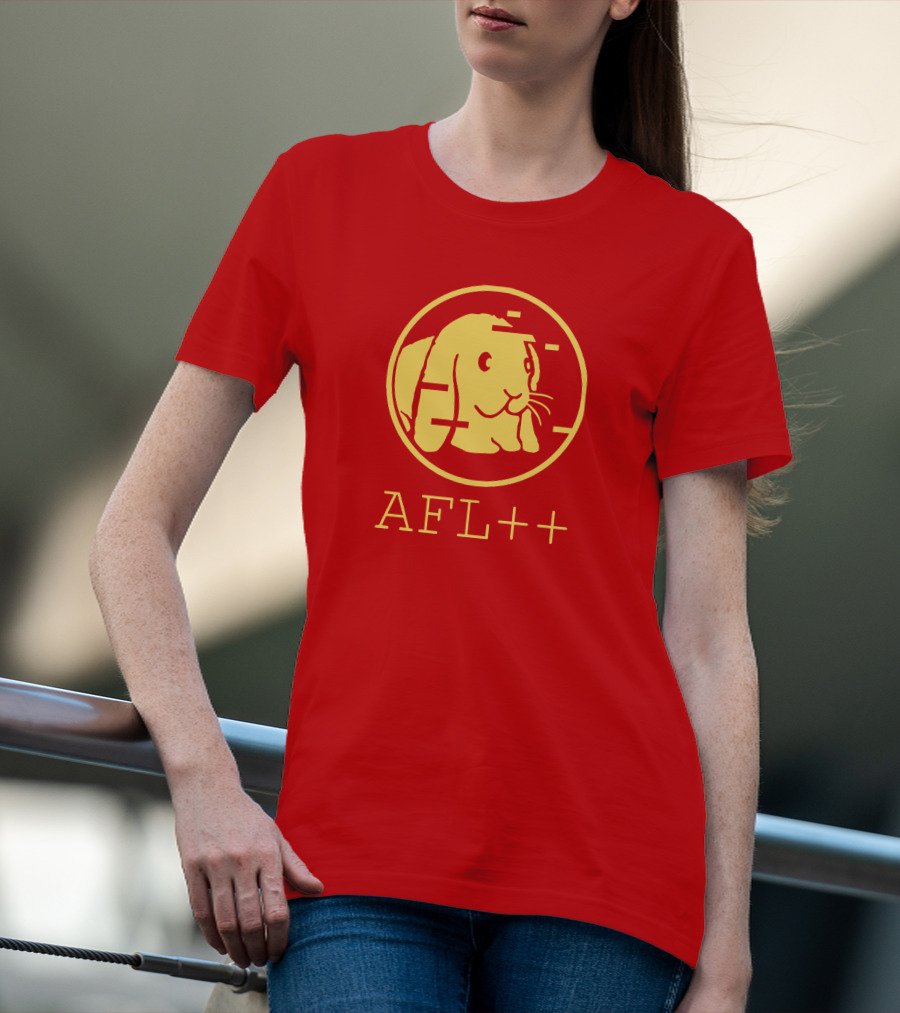 AFLplusplus Advanced Fuzzing League AFL++ Rabbit T-Shirt