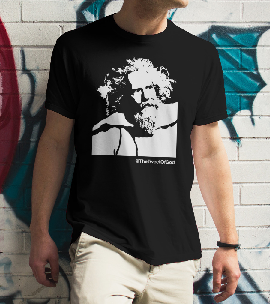 TheTweetOfGod Iconic God Face T-Shirt