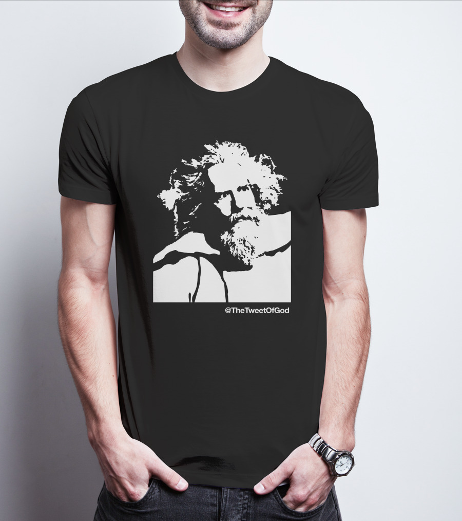 TheTweetOfGod Iconic God Face T-Shirt