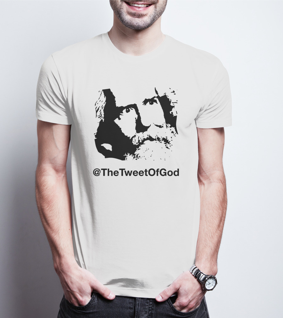 TheTweetOfGod Shop Capthat TheTweetOfGod Face T-Shirt