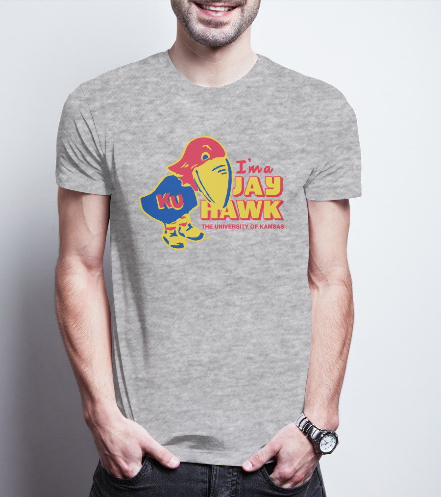 I'm A Jayhawk KU The University Of Kansas T-Shirt