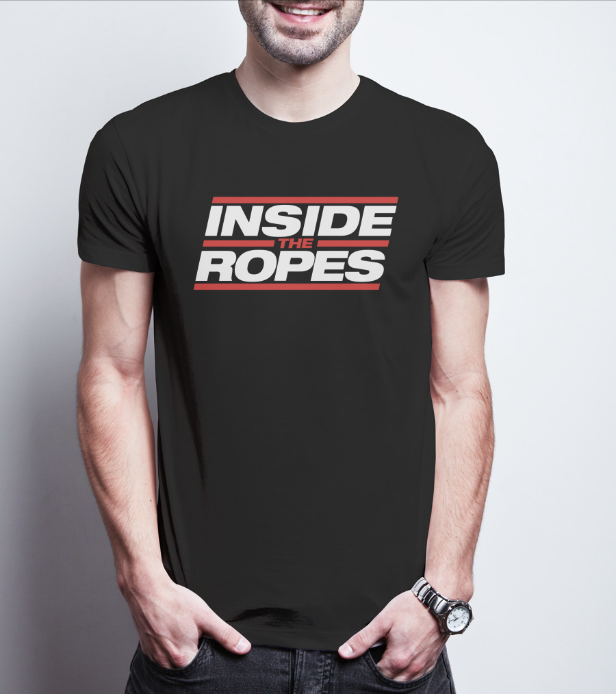 Inside The Ropes Itrwrestling Store Branding T-Shirt