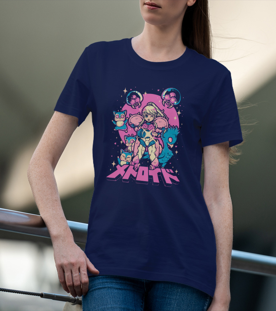 Metroid Yetee Store Save The Animals Pixel T-Shirt
