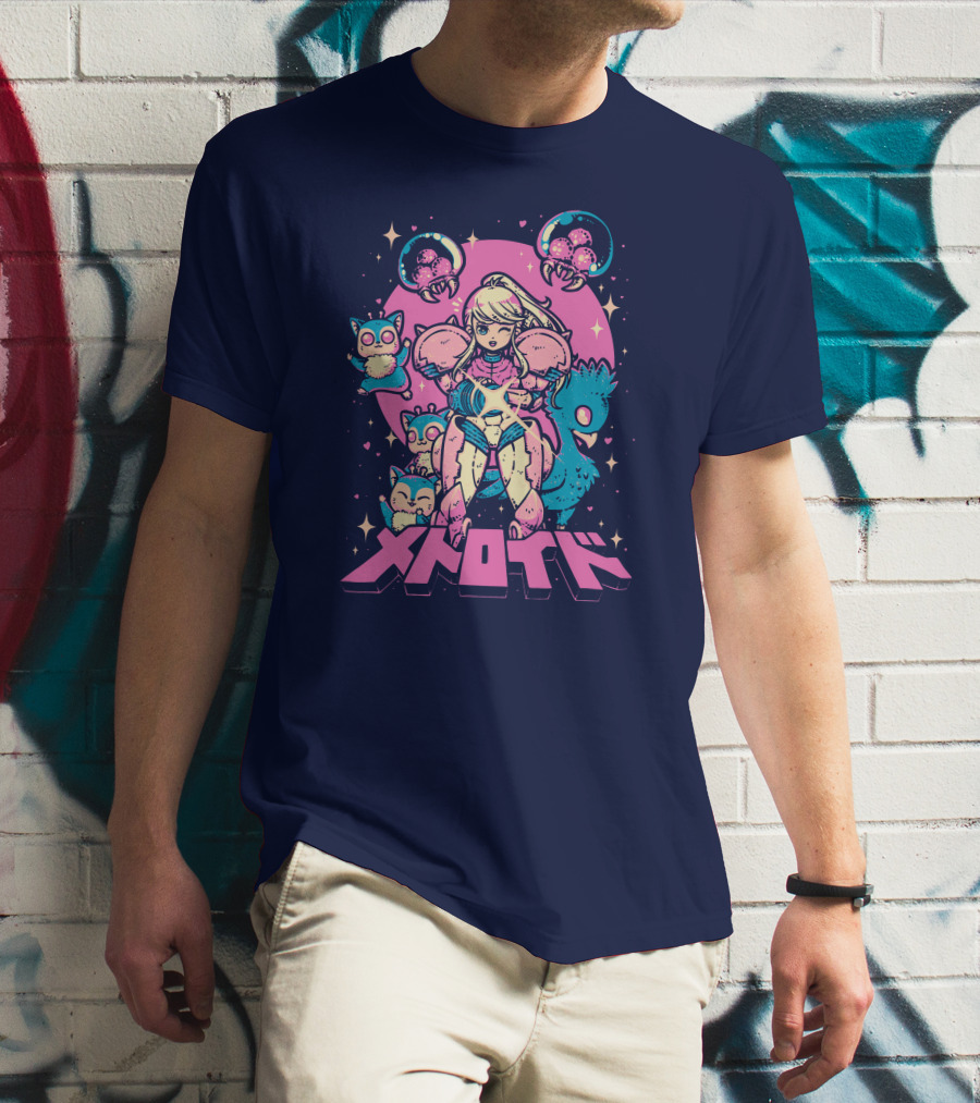 Metroid Yetee Store Save The Animals Pixel T-Shirt