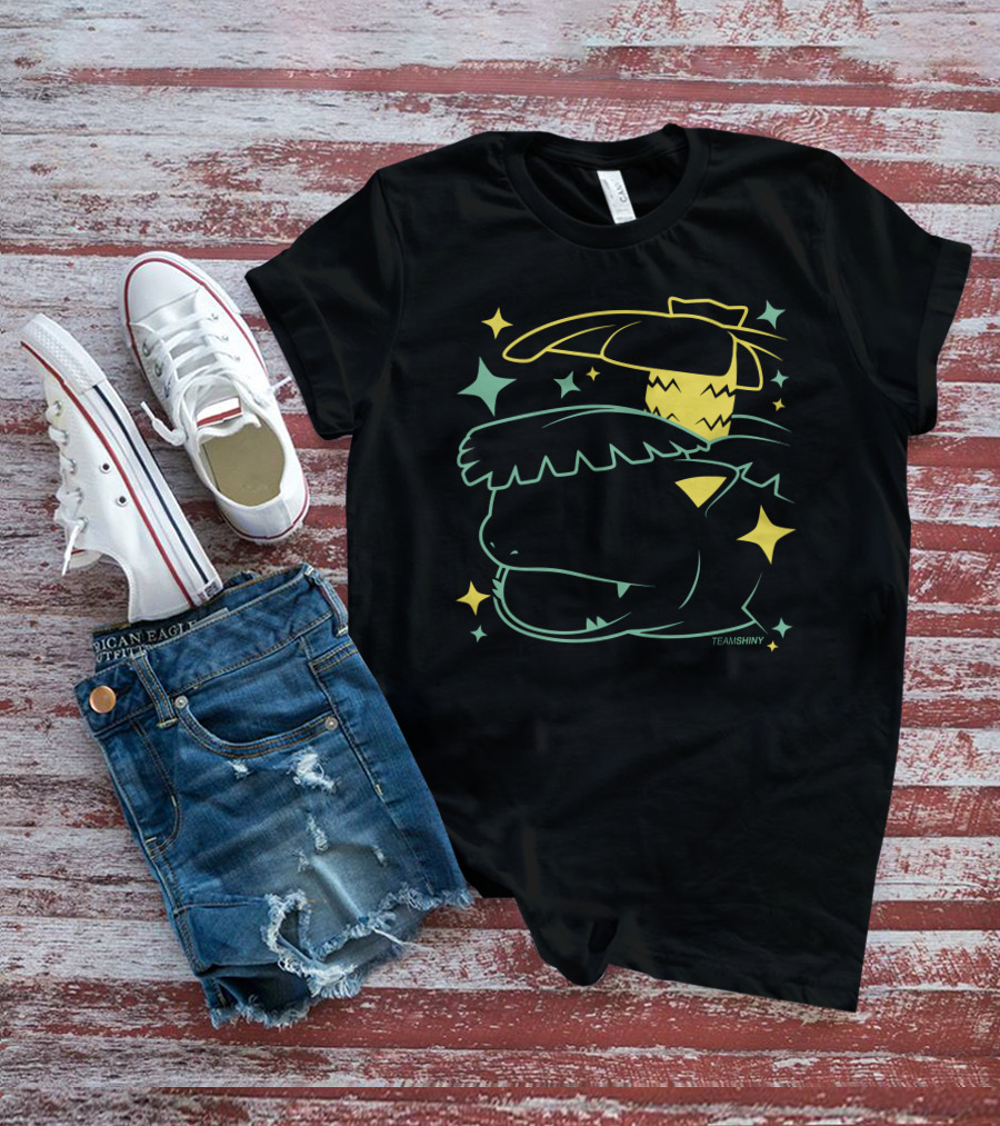 Land Merch Adrive Team Shiny 003 Pokemon Venusaur Ludicolo Stars T-Shirt