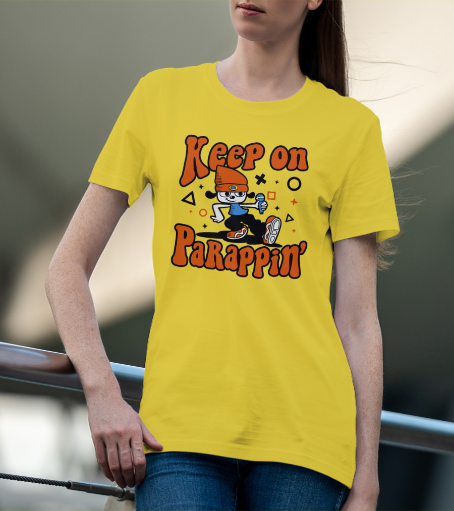 Keep On Parappin' PaRappa The Rapper T-Shirt