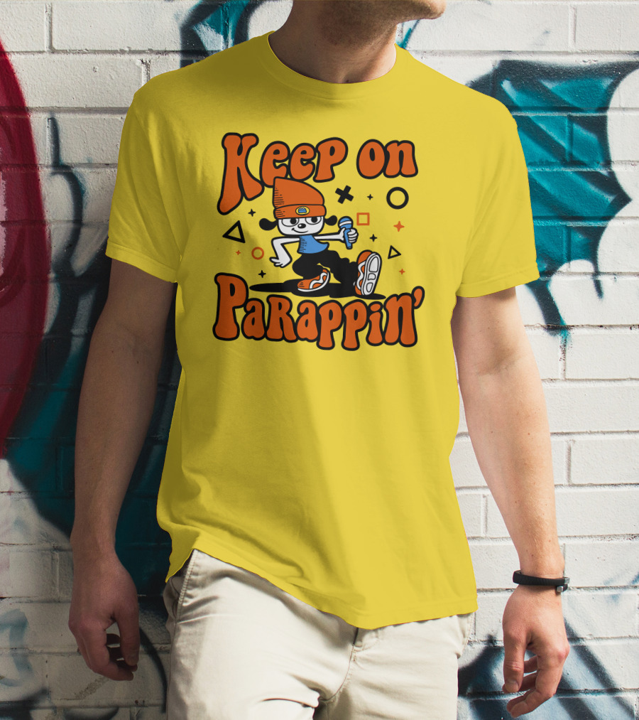 Keep On Parappin' PaRappa The Rapper T-Shirt