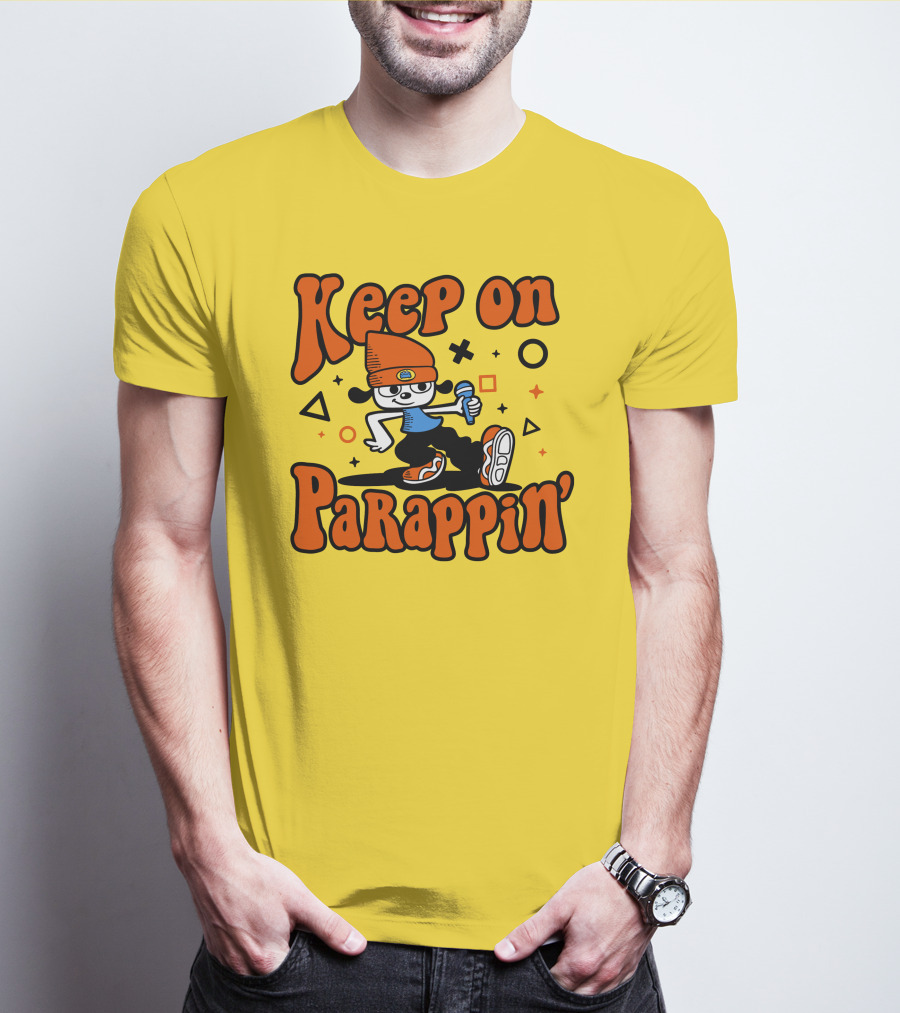 Keep On Parappin' PaRappa The Rapper T-Shirt