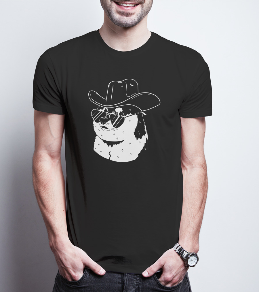 Rodeo Doge Riding Meme Remill Cryptocurrency NFT Concept T-Shirt