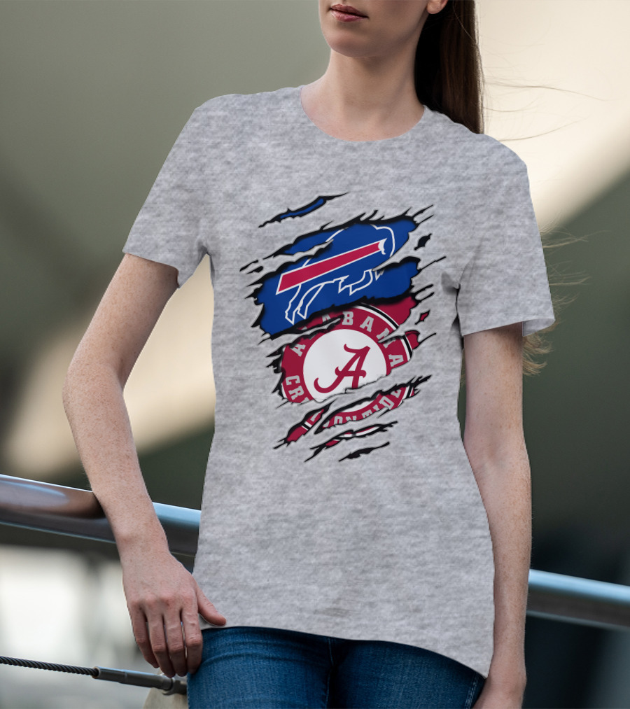 Buffalo Alabama Crimson Torn T-Shirt