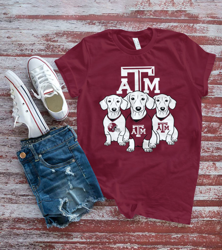 Texas A&M Dog Trio T-Shirt