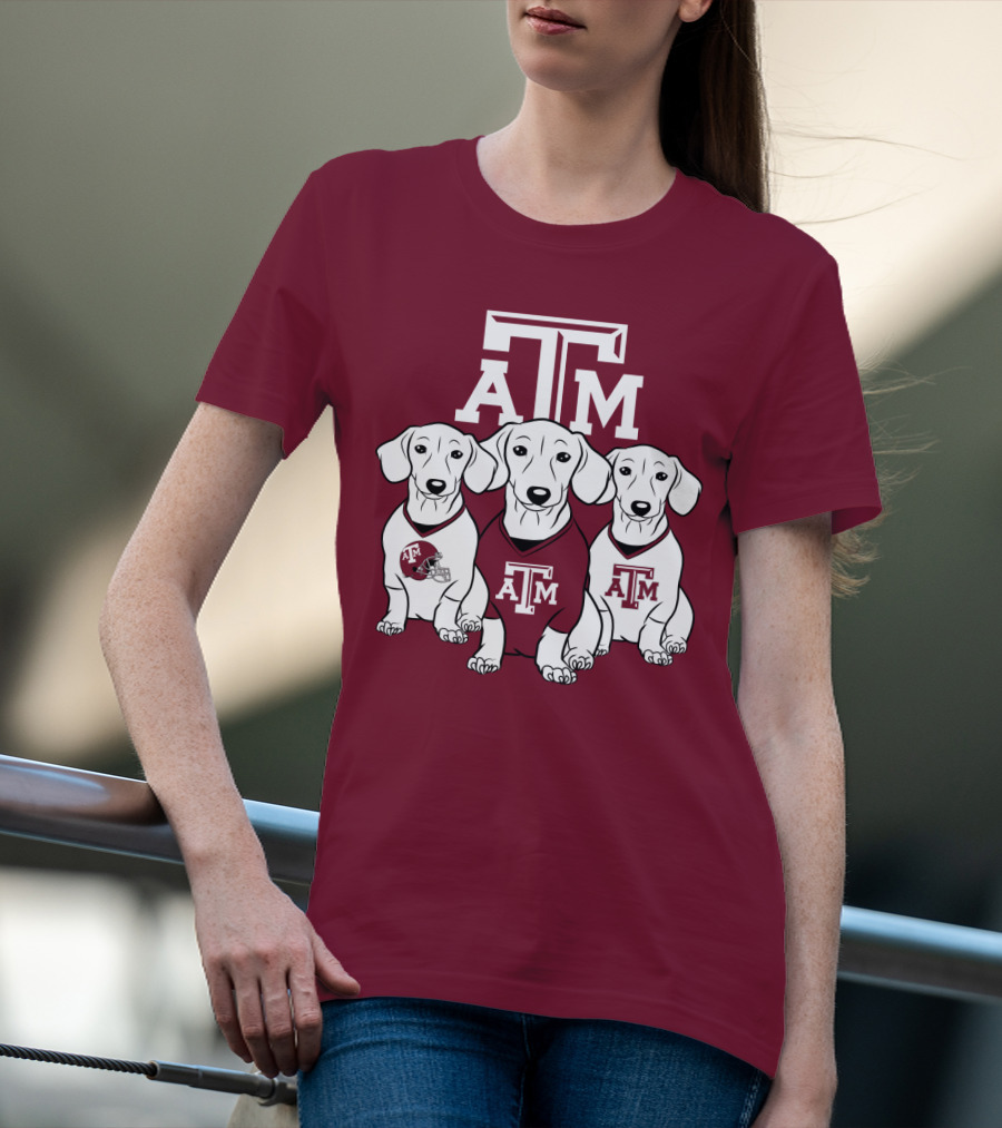 Texas A&M Dog Trio T-Shirt