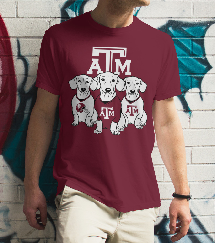 Texas A&M Dog Trio T-Shirt