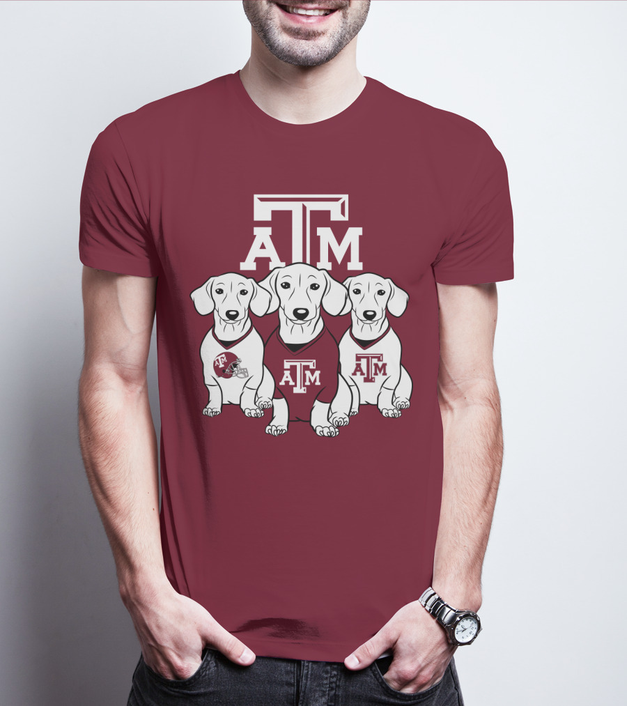 Texas A&M Dog Trio T-Shirt