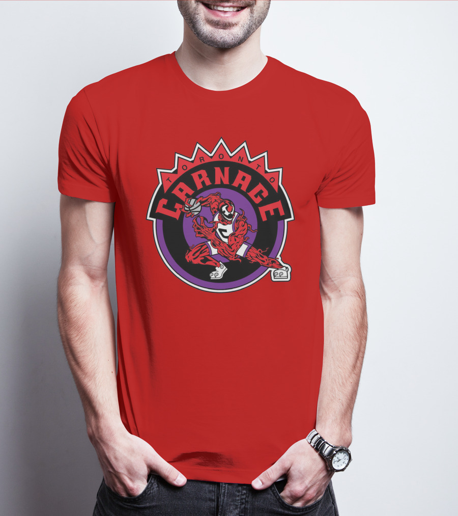 Toronto Carnage NBA Venomous Slam Dunk Apex T-Shirt