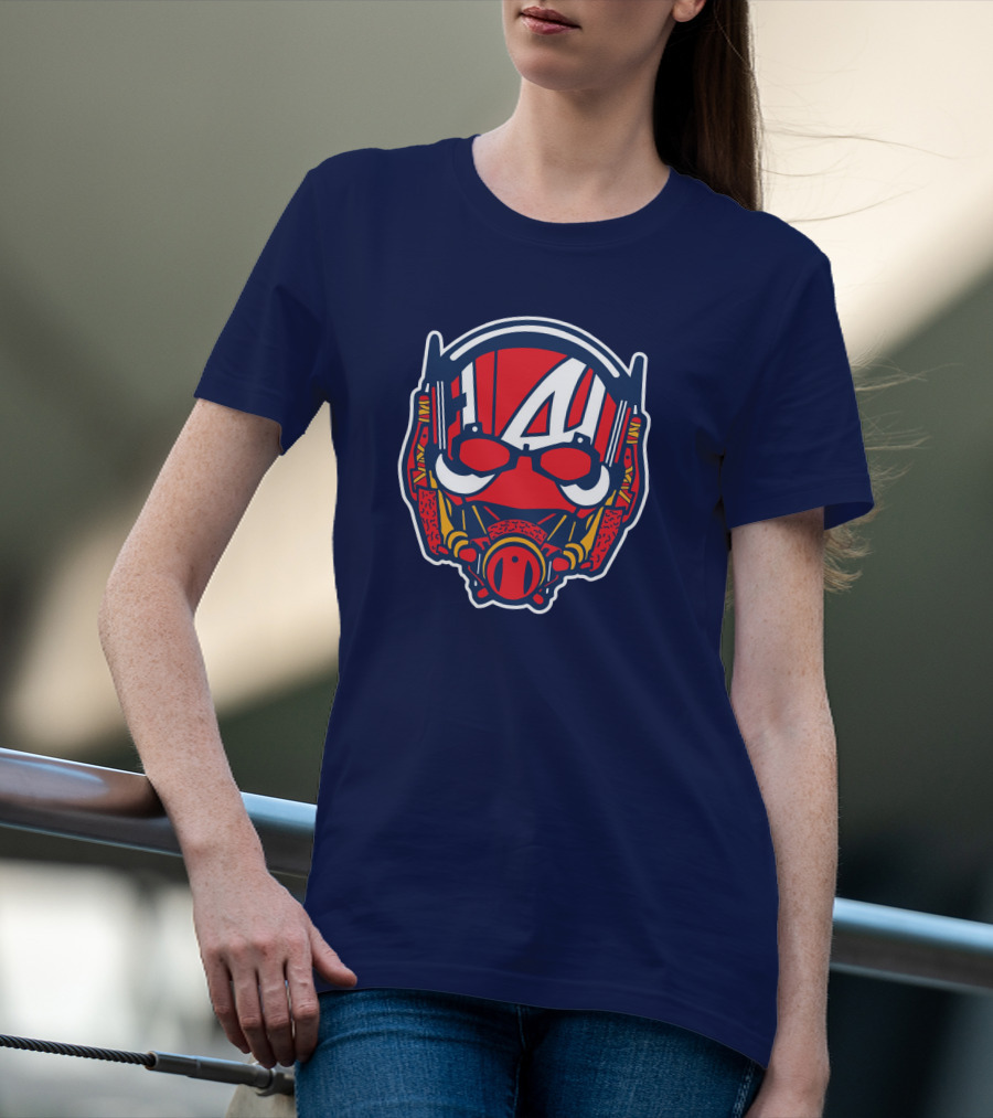 Atlanta Antman Braves Mlb Mashup T-Shirt
