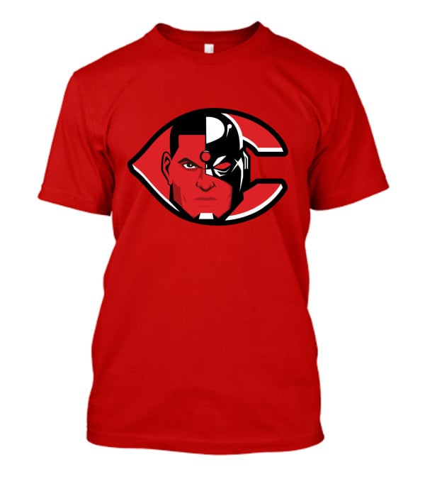 Cincinnati Cyborgs MLB Logo Face T-Shirt