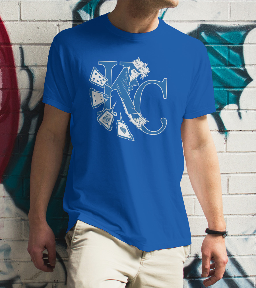 Kansas City Gambits MLB Playing Cards KC T-Shirt