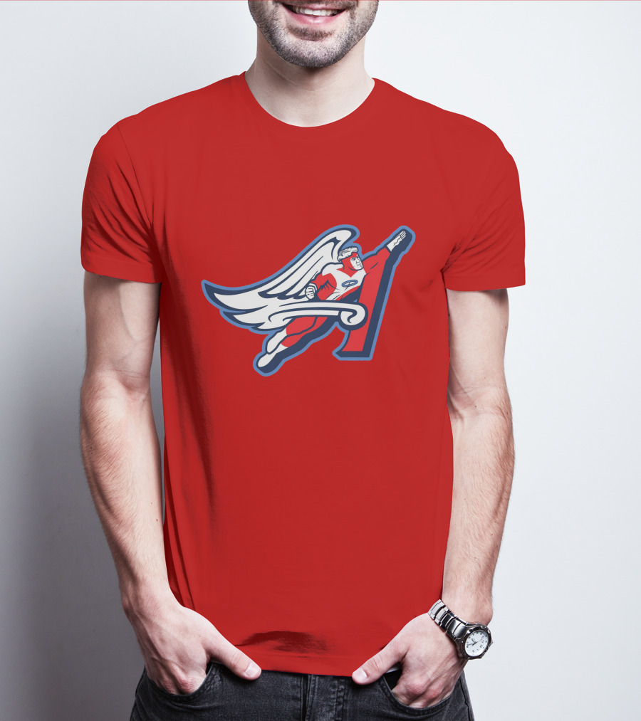 LA Archangels Superhero Wings Mlb T-Shirt