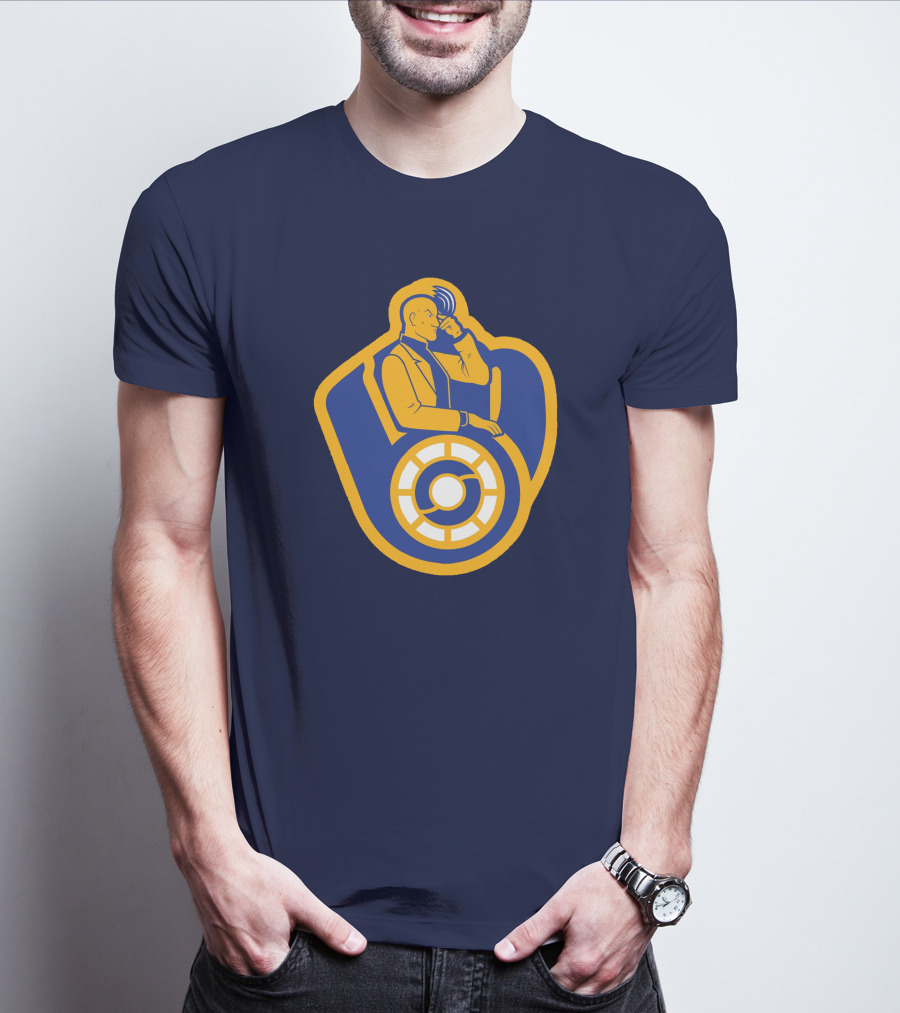 Milwaukee Professor X MLB Brewers Mashup T-Shirt