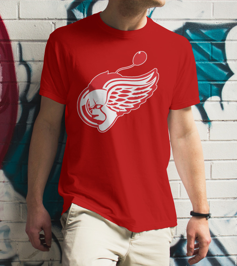 Detroit Red Wings Pennywise NHL Crossover T-Shirt