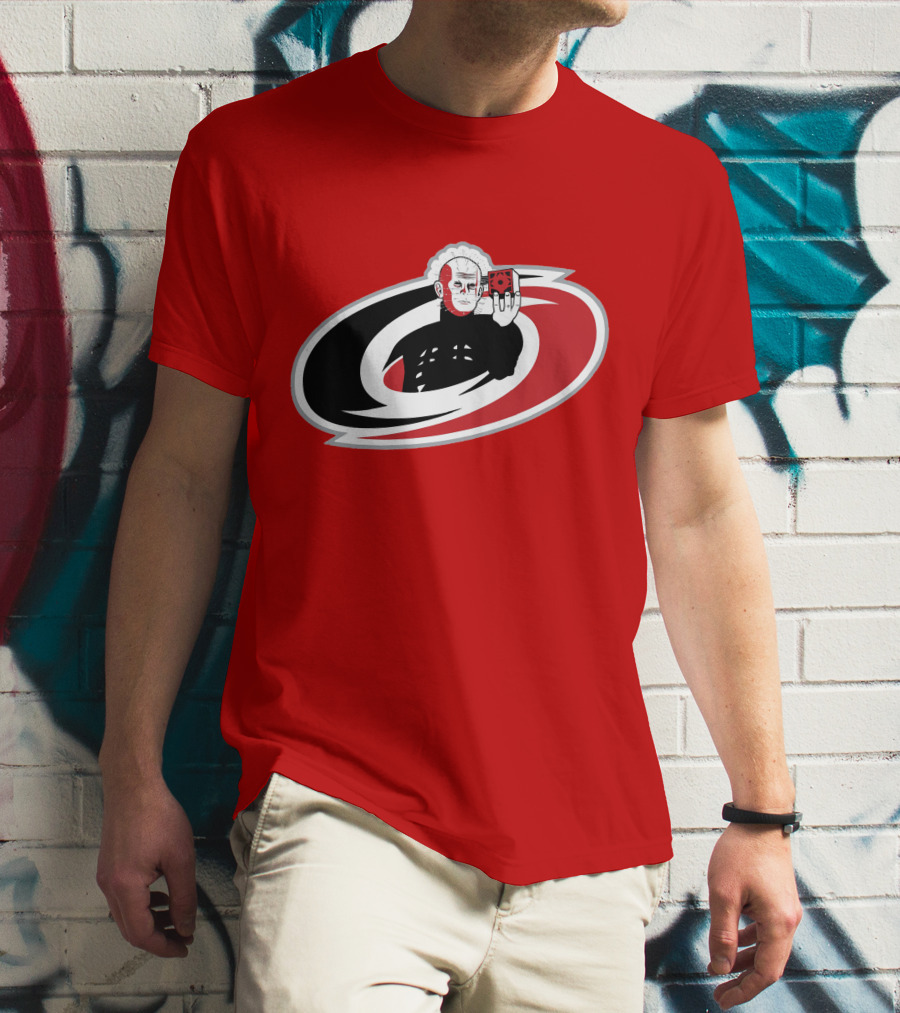 Carolina Hellraisers NHL Horror-Themed Hockey T-Shirt