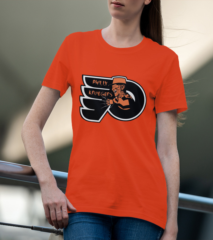 Philly Kruegers NHL Horror Hockey Fusion T-Shirt