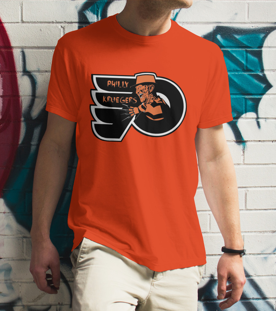 Philly Kruegers NHL Horror Hockey Fusion T-Shirt