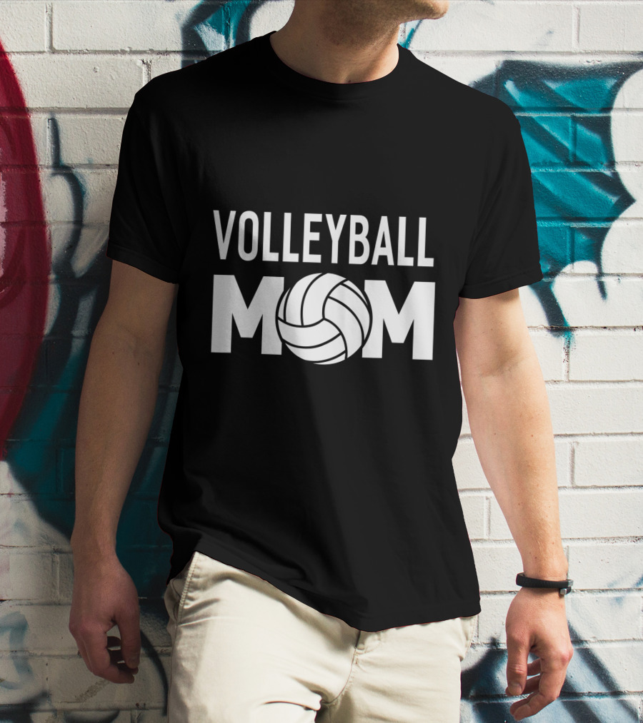 VOLLEYBALL MOM WOMEN FUNNY SPORTS T-Shirt