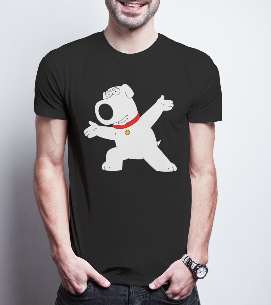 Brian Griffin Family Guy Dance Pose T-Shirt