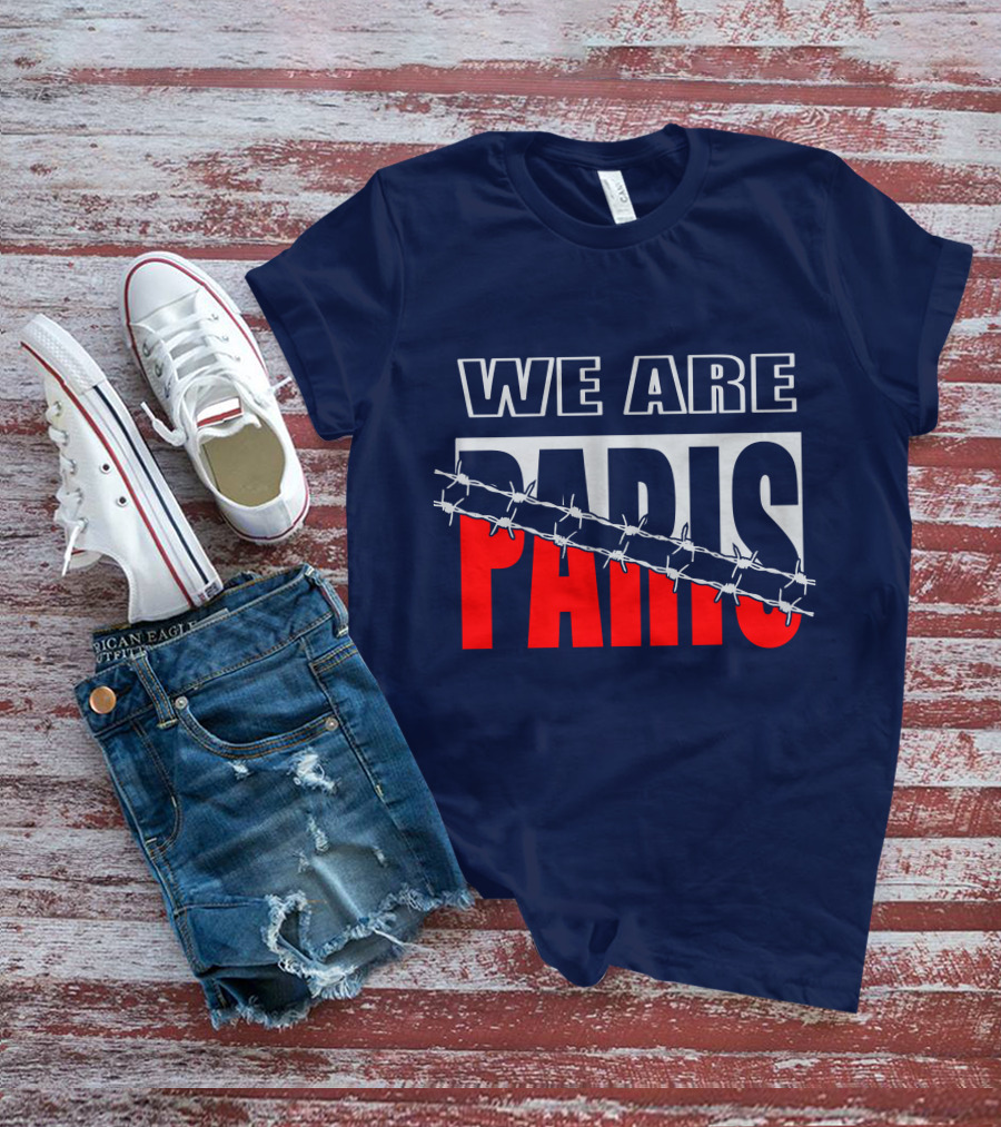 WE ARE PARIS Barbed Wire T-Shirt